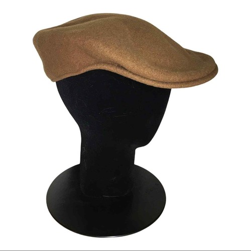 Vintage Wool Kangol Brown Tan Academia 
