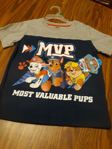 Boys Graphic T-Shirt Size 5/ 6 Paw 