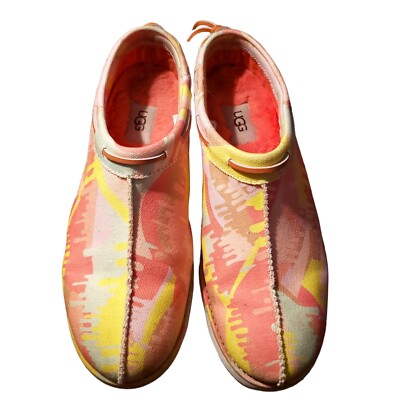 UGG UNISEX TASMAN SUNDAE SLIPPERS Yellow Multi US