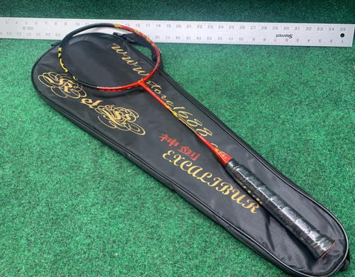 K&L Badmintonschläger Excalibur 1100 Pro Red 4U 82g-84g G5 22-32lb - Bild 2 von 13