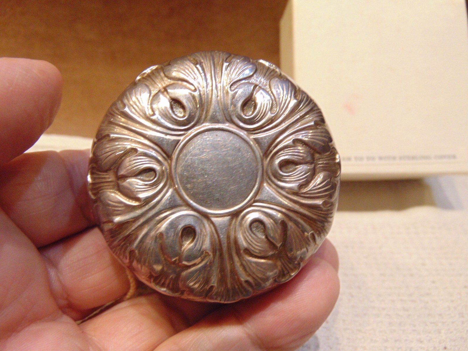 VINTAGE GORHAM STERLING SILVER TOY YO YO IN ORIG. GORHAM BOX eBay