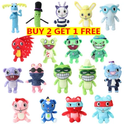 28cm Happy Tree Friends HTF Flippy Fliqpy Stuffed Doll Anime Plush Toy Gift New