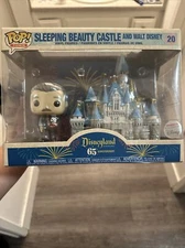 SLEEPING BEAUTY CASTLE & WALT DISNEY Funko POP #20 Disneyland Park Exclusive 