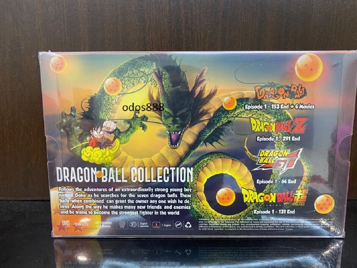 Dragon Ball,Ball Z,Ball GT,Ball Super Collection Complete TV