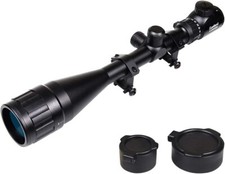 Lunette de Visée 6-24x50 Montures Réticule Mil-Dot Tir Chasse Tactique
