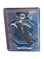 2023 Panini Mosaic DJ Johnson RC Carolina Panthers #314