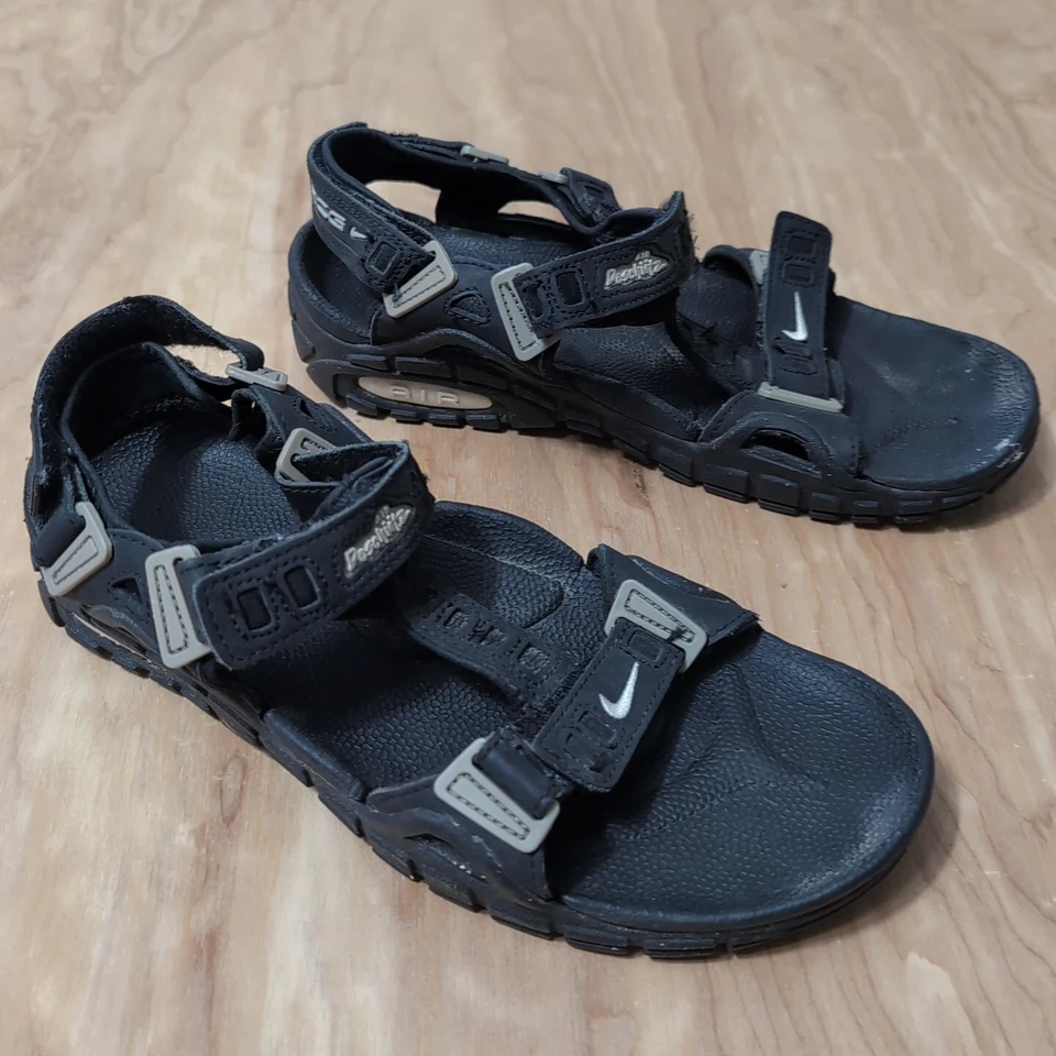 Sandalias negras vintage Y2K Nike Air Deschutz para mujer talla 10 1999 Foto 3 de 4