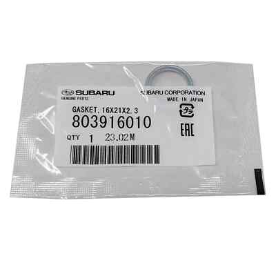 Subaru Genuine 15208AA21A Oil Filter and 803916010 Crush Washer | eBay