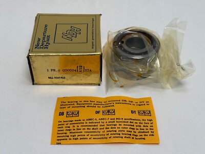 NDH Q20204DTT7A Angular Bearing 7204C Q-20204-DT-T7A 20x47x14 mm 2 Pcs