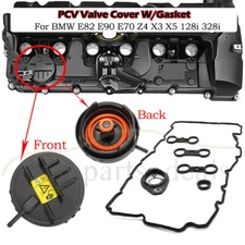 Engine PCV Valve Cover W/ Gasket Kits For BMW E82 E90 E70 Z4 X3 X5 128i 328i US