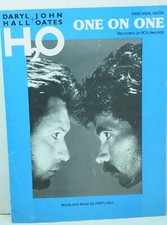 One on One Sheet music Daryl Hall H2O