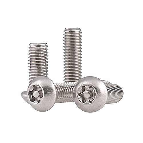 ANSIEDIO Viti Torx Inox - Bulloni a Testa Tonda, Viti a Macchina, (Q0c)