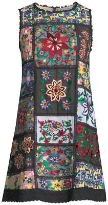 Alice + Olivia Marcelina Embroidered Dress Size 4 NWOT | eBay