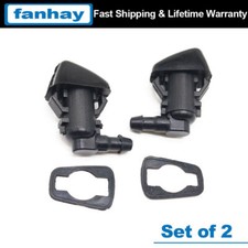 Fit For Jeep Liberty 2008-2012 Windshield Wiper Water Spray Washer Nozzle Jet *2