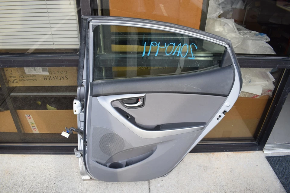 2014 HYUNDAI ELANTRA 右后门外工厂原始设备制造商本地提货 — 第 4/4 张图片