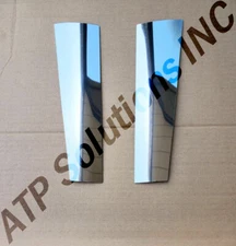 2019+ Volvo VNL Stainless Steel  Bug Deflector Bottom Pieces ONLY - 2 Pieces 