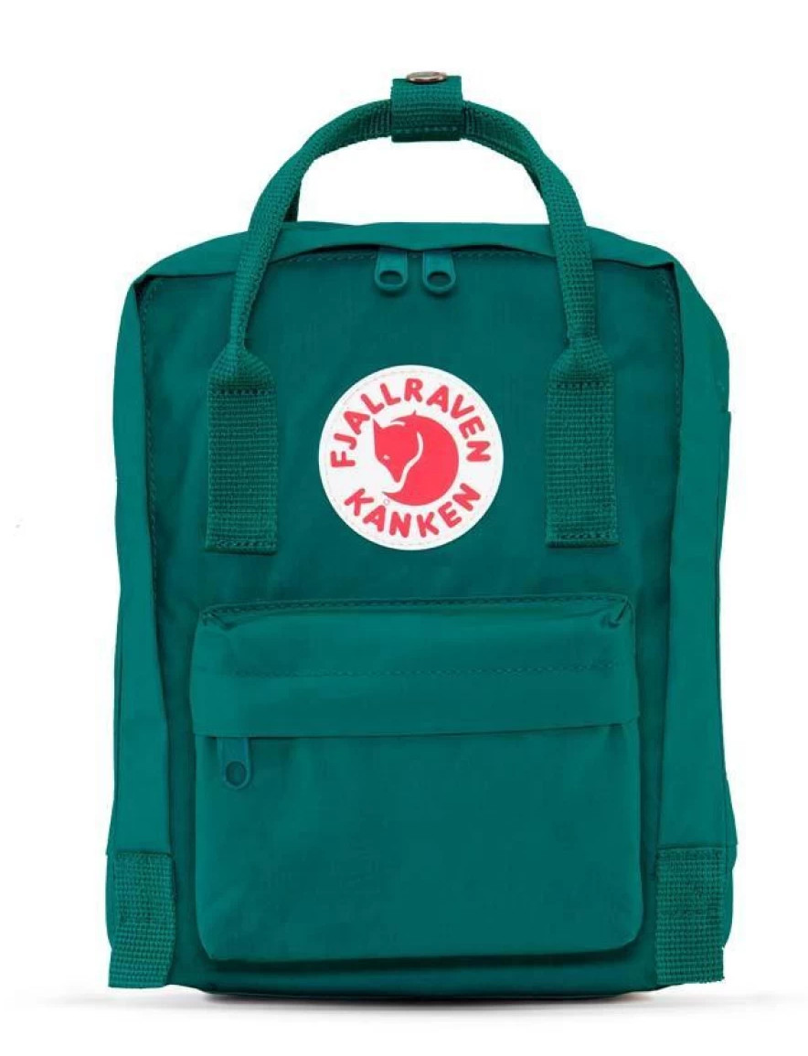 FJALLRAVEN MUJER KANKEN MINI MOCHILA MOCHILA 7 LITROS VERDE OCÉANO 23561-645