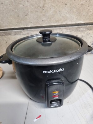 COOKWORKS LITRE SLOW RICE COOKER 500 W MODEL: RC-8R UK