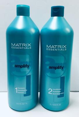 Matrix Essentials Amplify Shampoo & Conditioner - 33.8 fl oz each