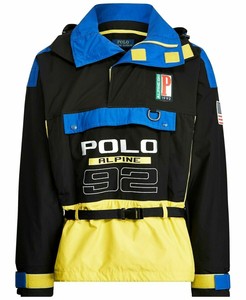 polo color block jacket