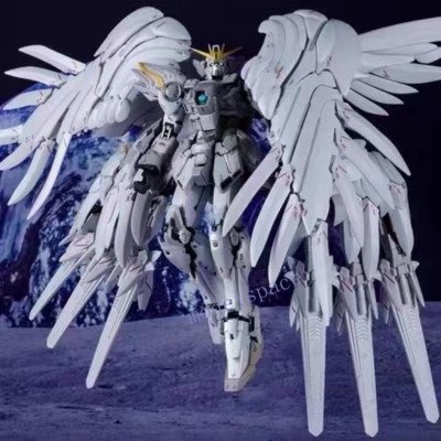 Pegasus MB MK White Snow Fix Flying Wing 1/100 Alloy Model Action Figure New