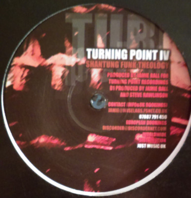 Jamie Ball    Shantung Funk Theology~Techno DJ 12'' ~Turning Point~FAST SHIPPING!
