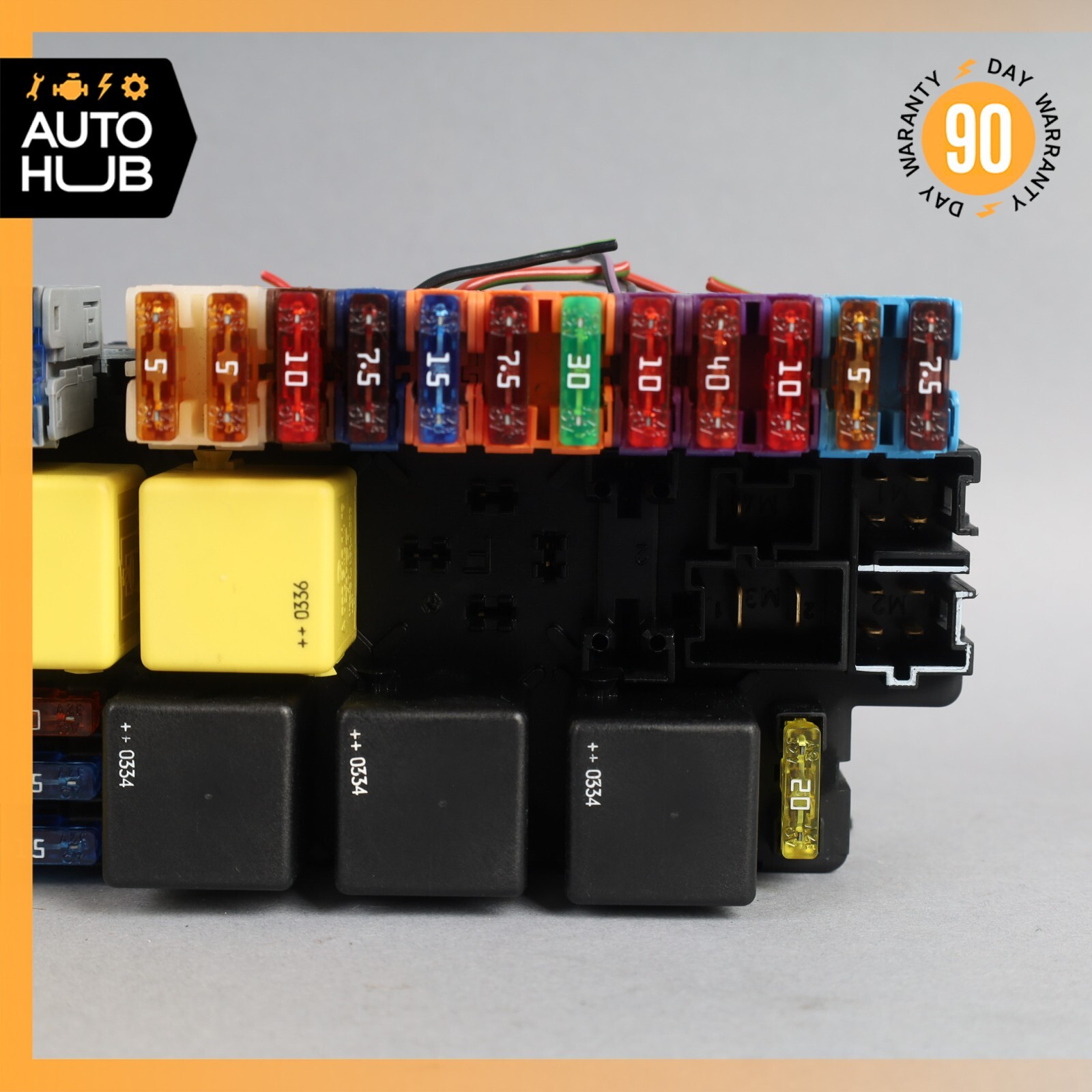 03-12 Mercedes R230 SL500 SL55 AMG Front Left SAM Fuse Box Control Module OEM