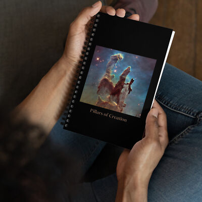 Pillars Of Creation Spiral notebook