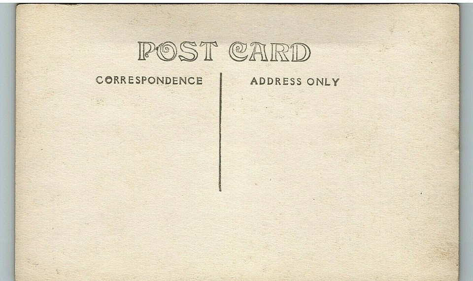 1930s Horse Drawn Plow Man Plowing Field 4 Horses Real Photo Postcard 6