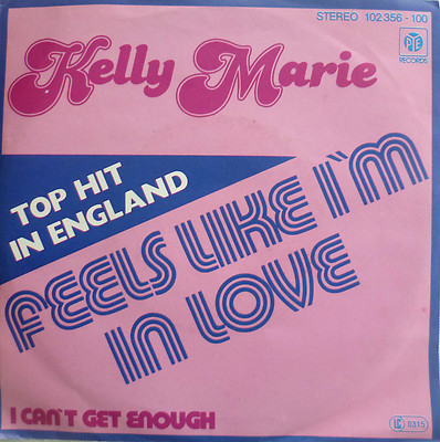 7'' 1980 KULT IN MINT-! KELLY MARIE : Feels Like I´m In Love