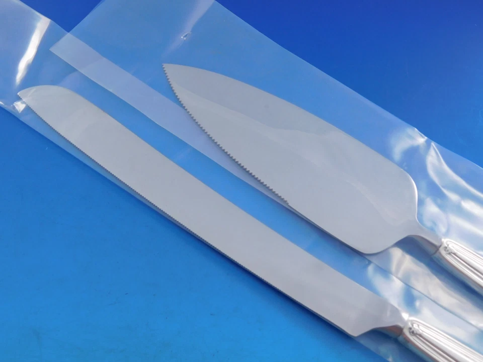 Saint Dunstan por Tiffany & Co. Juego de Pasteles de Boda Esterlina Servidor 2 piezas HHWS Personalizado Foto 3 de 4