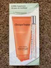 Clinque Happy Body Cream and Perfume