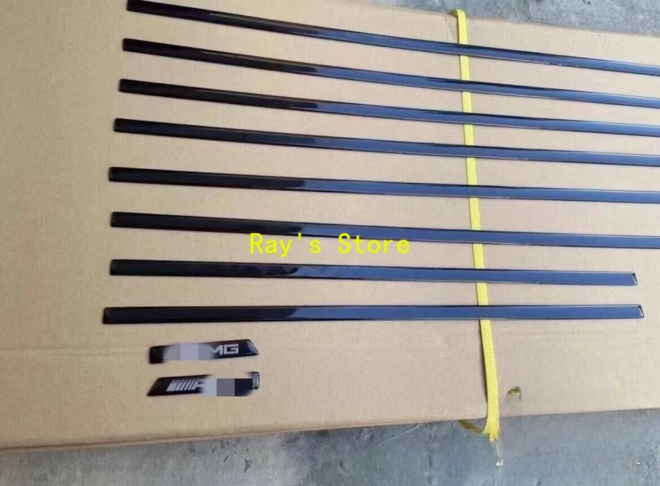 Black Insert Moulding Sticker Trim For Mercedes Benz G Class W463 G550 G63 AMG - Image 2 of 4