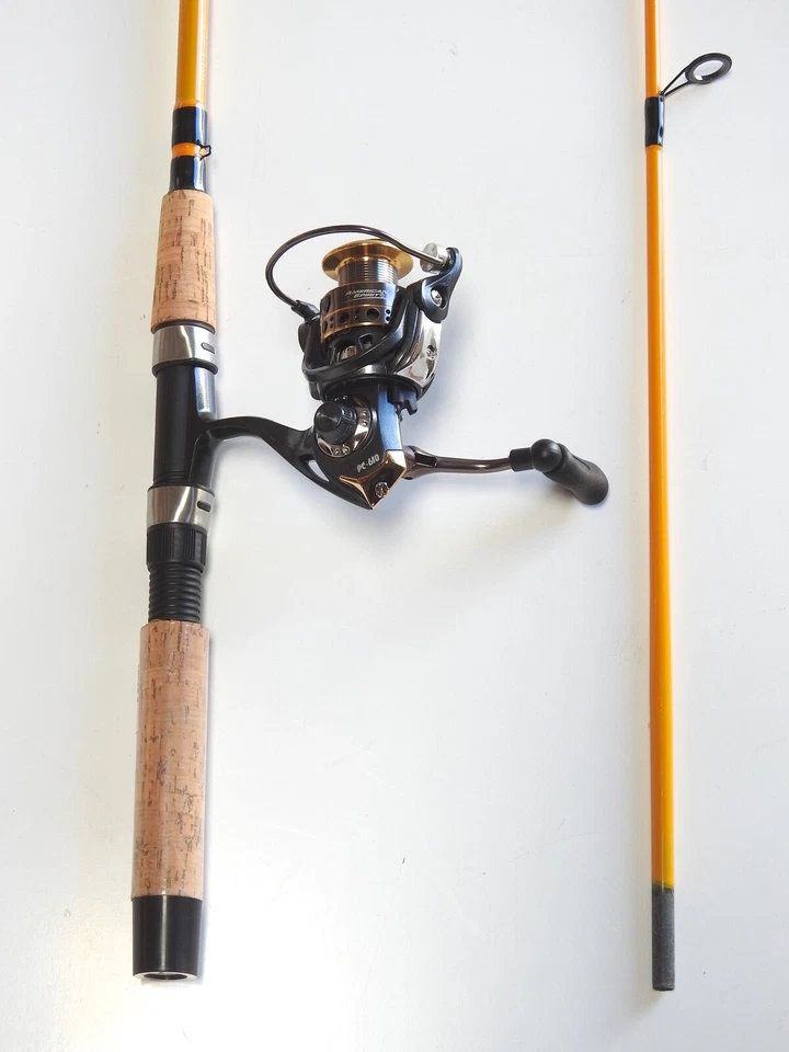 UltraLight Travel/Back Pack Spinning Rod Combo 6' 2PC/ 6 BB Reel - Image 3 of 4