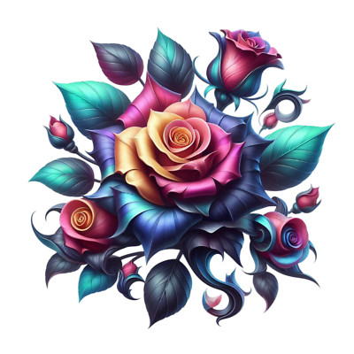 Wandtattoo Aufkleber  Gothic Wandaufkleber 18X18cm Groß