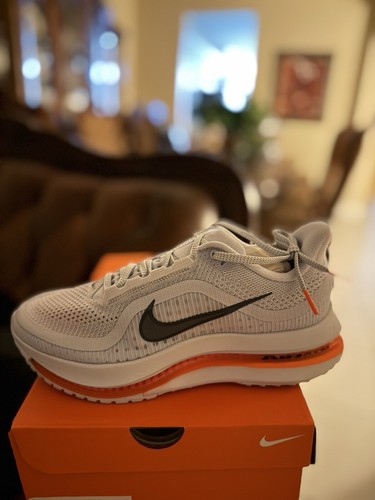 Size 9.5 - 10 Mens Nike Pegasus Premium Airscape Football Grey Orange HQ2592-002