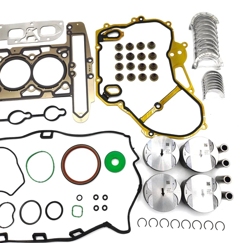 Engine Rebuild Overhaul Pistons Valves Seals Kit For Buick Chevrolet GMC 2.4L - Picture 9 of 9
