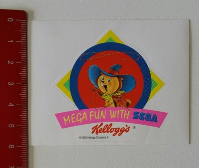Aufkleber/Sticker: Kellogg's - Mega Fun With SEGA (160217149)