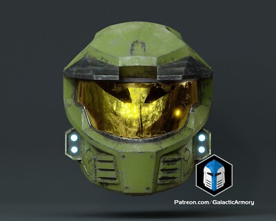 MK V Legacy Spartan Helmet - Galactic Armory - DIY - Painted