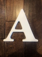 Wooden Letter A
