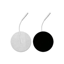 10PCS 2.5mm Reusable TENS Electrode Pads - 6cm round