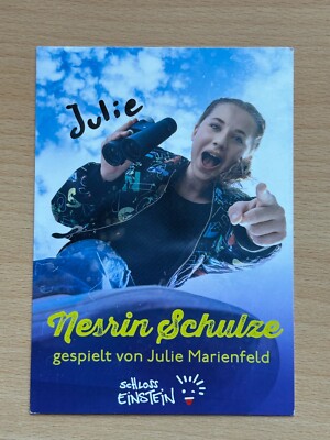 Julie Marienfeld - Schloss Einstein - Autogrammkarte original signiert - #S8559