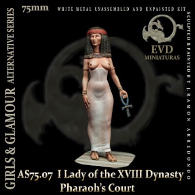 m EL VIEJO DRAGON - AS75.07 - 75mm Scale - Pharaoh's Court - Egyptian Noble
