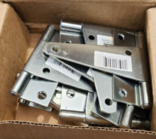 10x Lot 4"x3.5" Heavy Duty Zinc Plated Steel T Strap Hinge Door Gate Shed Fence