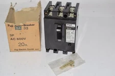 NEW Fuji Electric SA33 Circuit Breaker Switch 3 Pole 30A AC 600V 