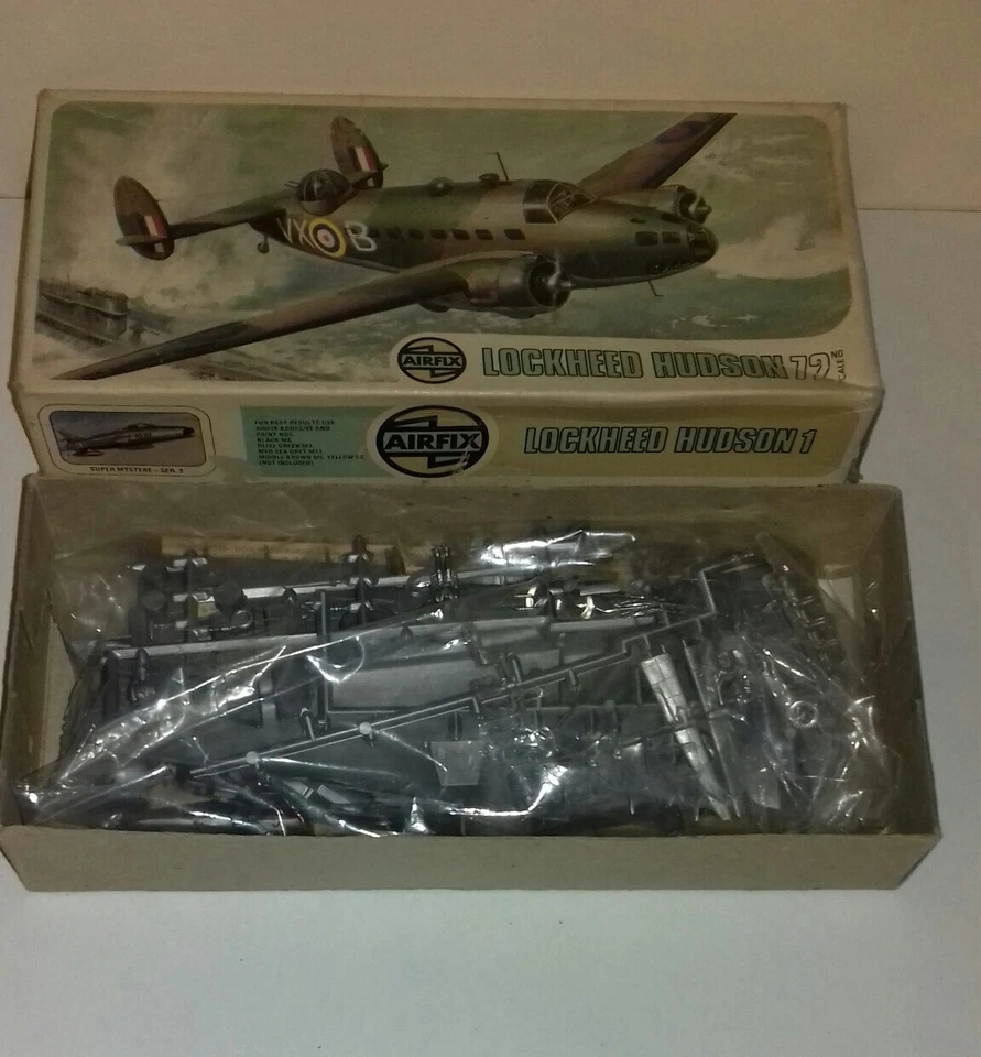 LOCKHEED HUDSON 1/72 KIT AIRFIX 03006-7 LEGGI NOTE E DESCRIZIONE - Immagine 4 di 4