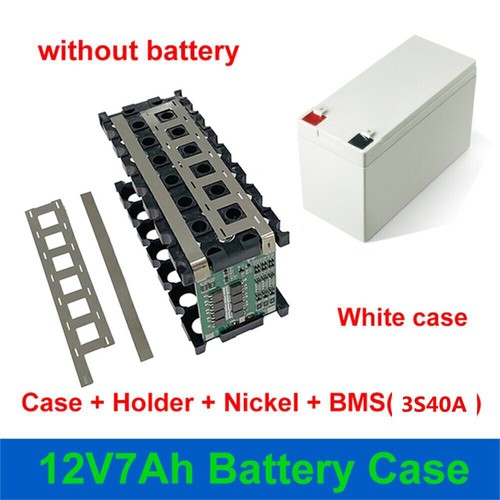Blue 12V 3S 7P 40A Li-ion Battery Pack DIY Kits Case Holder for Power Wall SPUK - Picture 2 of 23