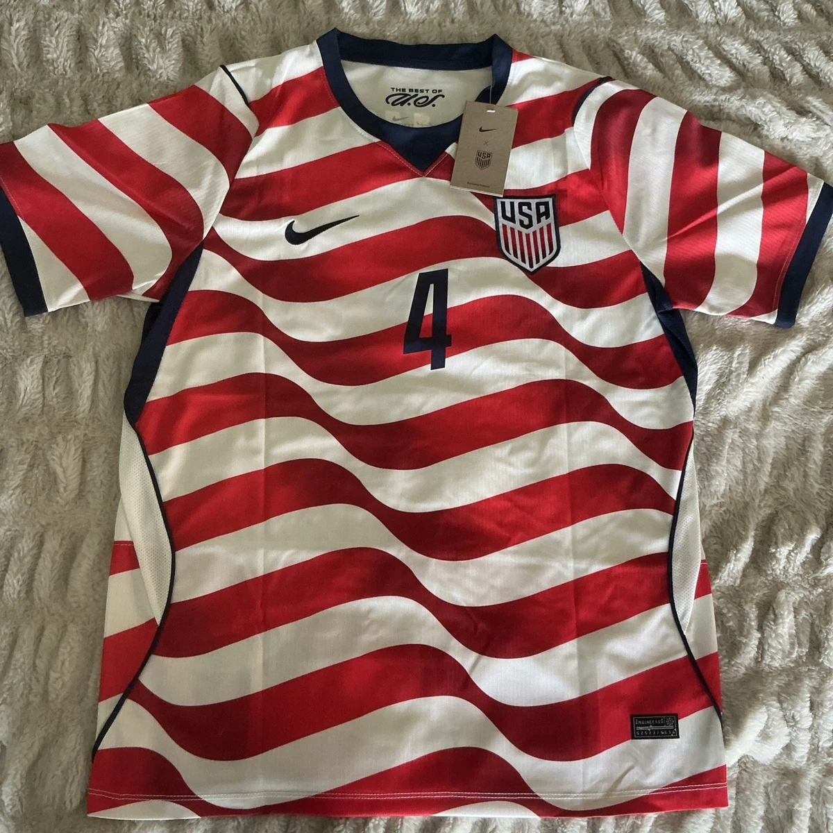 Multi-Color Men USA National Team Soccer Fan Apparel & Souvenirs