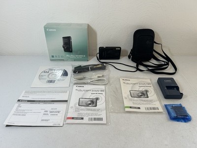 Canon PowerShot Digital ELPH SD1400 IS / IXUS 130 14.1MP Digital Camera - Black