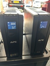 2x APC Back-UPS Pro 1500 BR1500 – 240V UPS – Powers On – Battery Warning